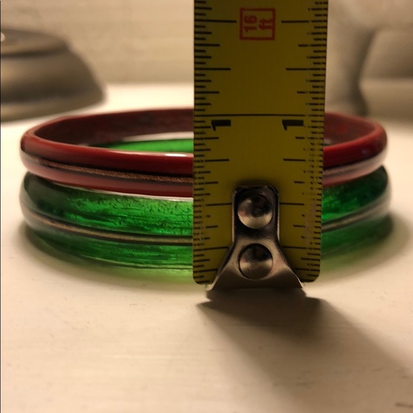 2/$12 - Pair of Glass Bangles from India - Picture 4 of 4